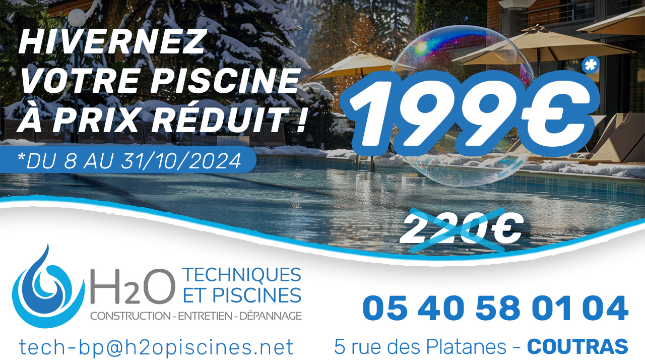 H2o Techniques et Piscines à Coutras